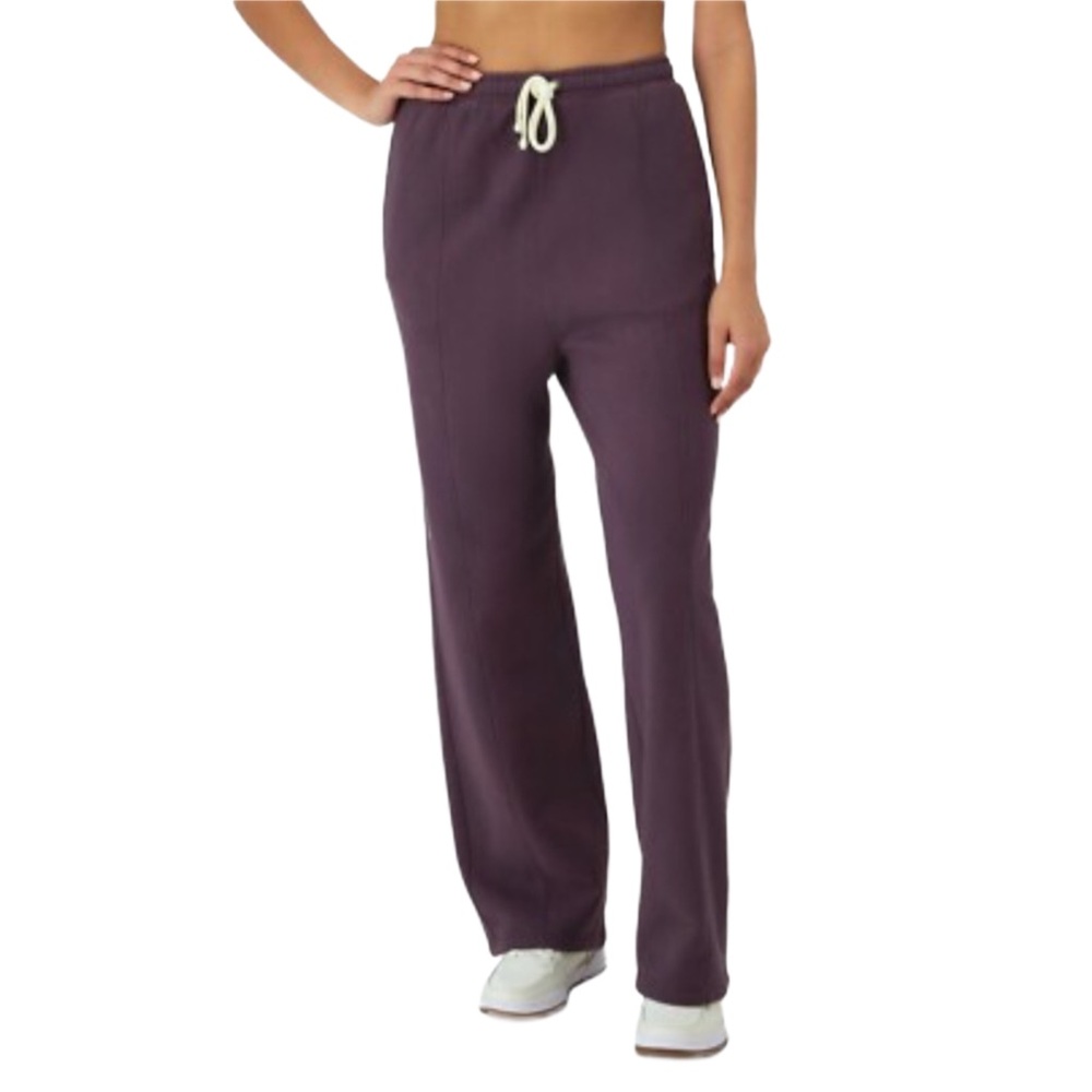 Champion Deep‎ Purple Straight Leg Cozy Sweatpants NWT Size M